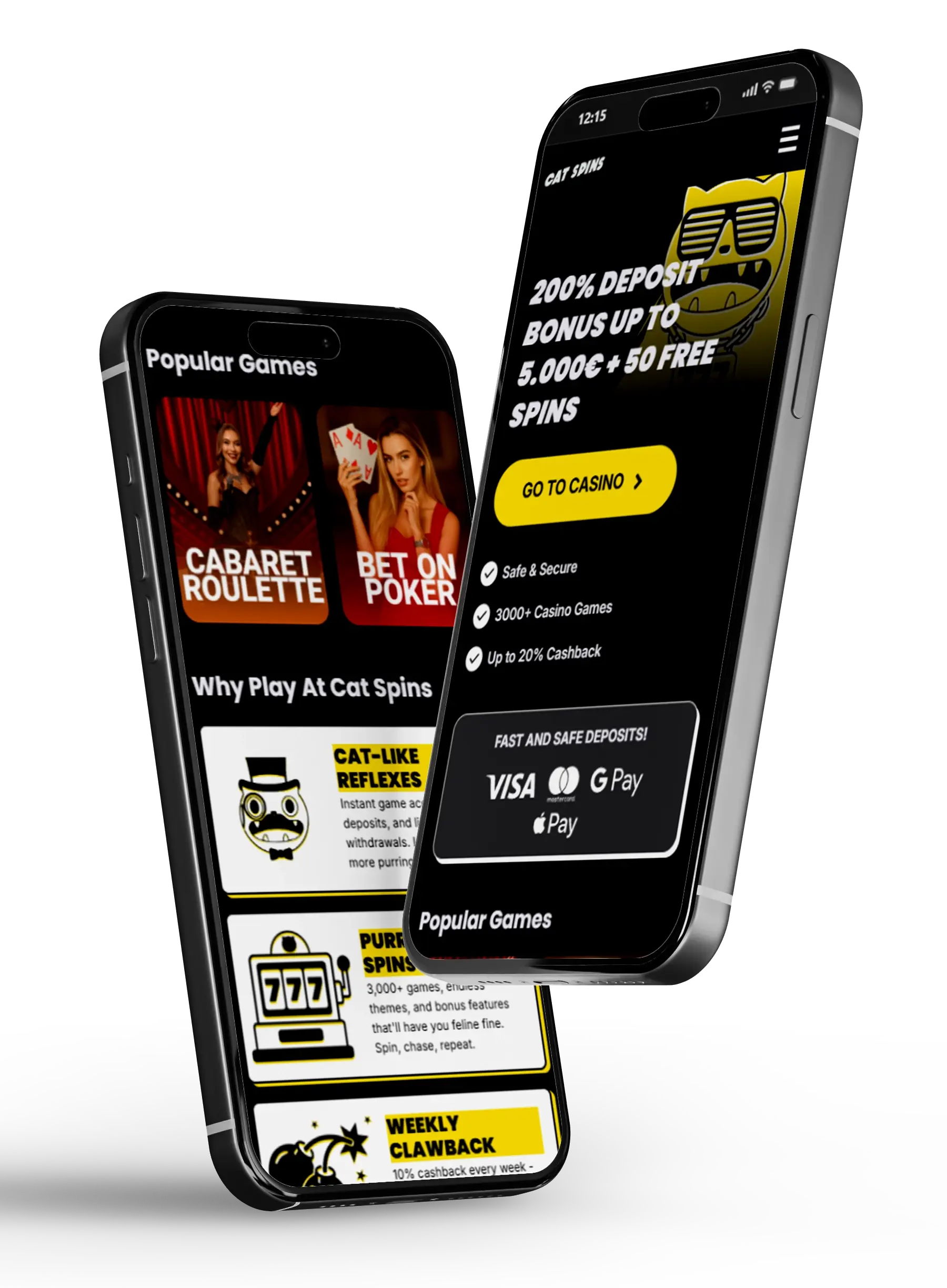 catspins casino mobile image