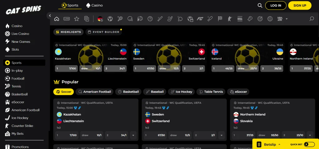 catspins casino bonus